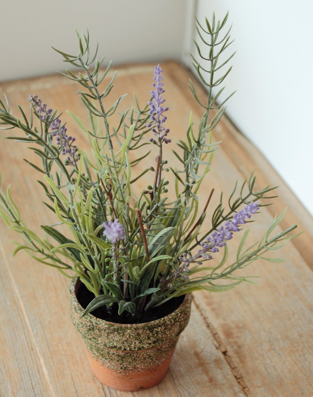 Künstlicher Lavendel, getopft, 24 cm, lavendel