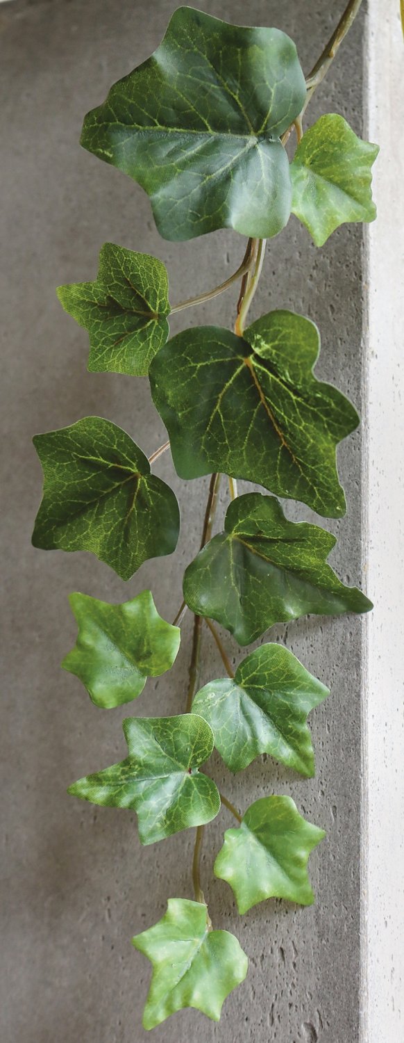 Künstlicher Efeuhänger, 13-fach, 75 cm, grün