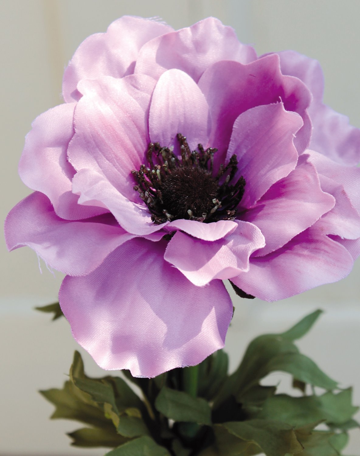 Künstliche Anemone, 35 cm, lavendel