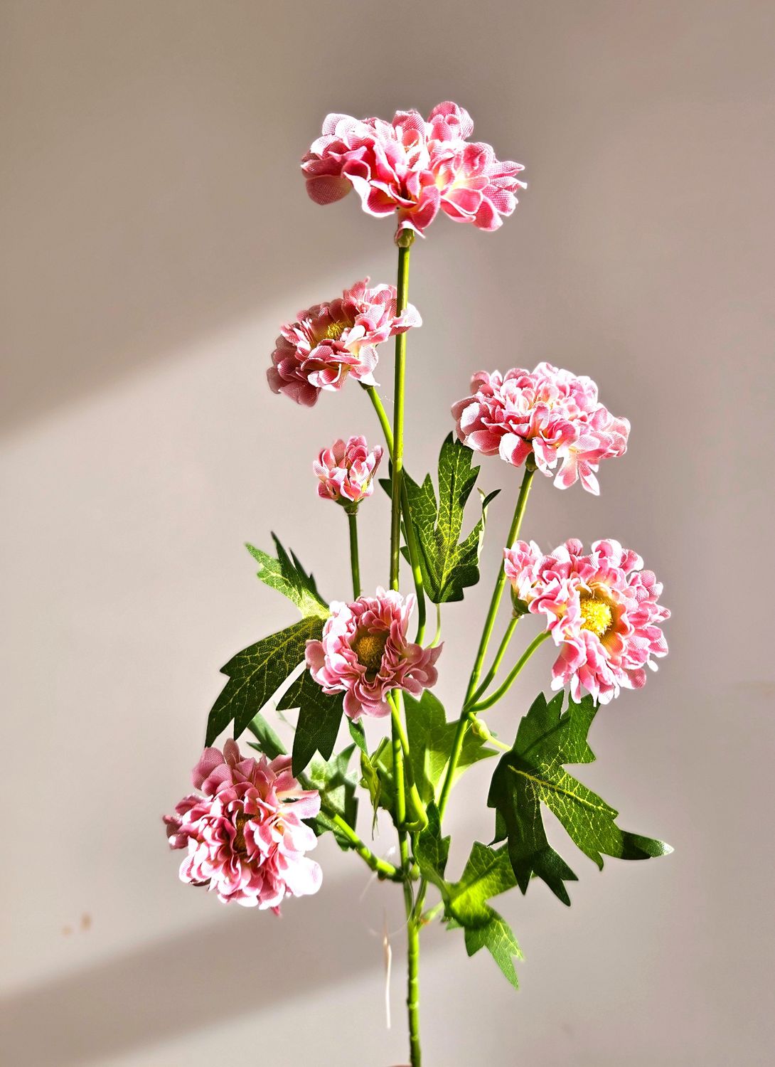 Crisantemo artificial, 64 cm, rosa claro-antiguo Crisantemo artificial, 64 cm, rosa claro-antiguo