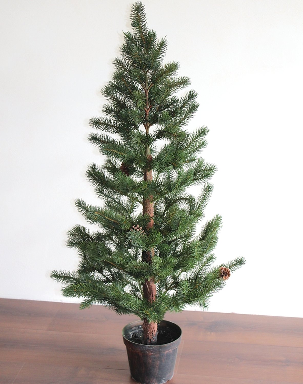 Künstlicher Tannenbaum, getopft, 120 cm, grün