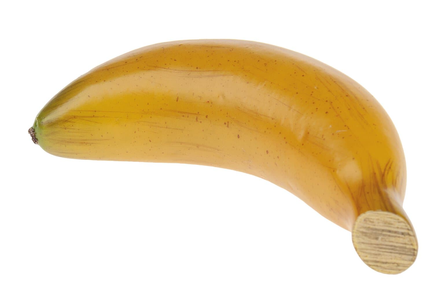 Deko Bananen Kunstfrucht, 13 cm, gelb