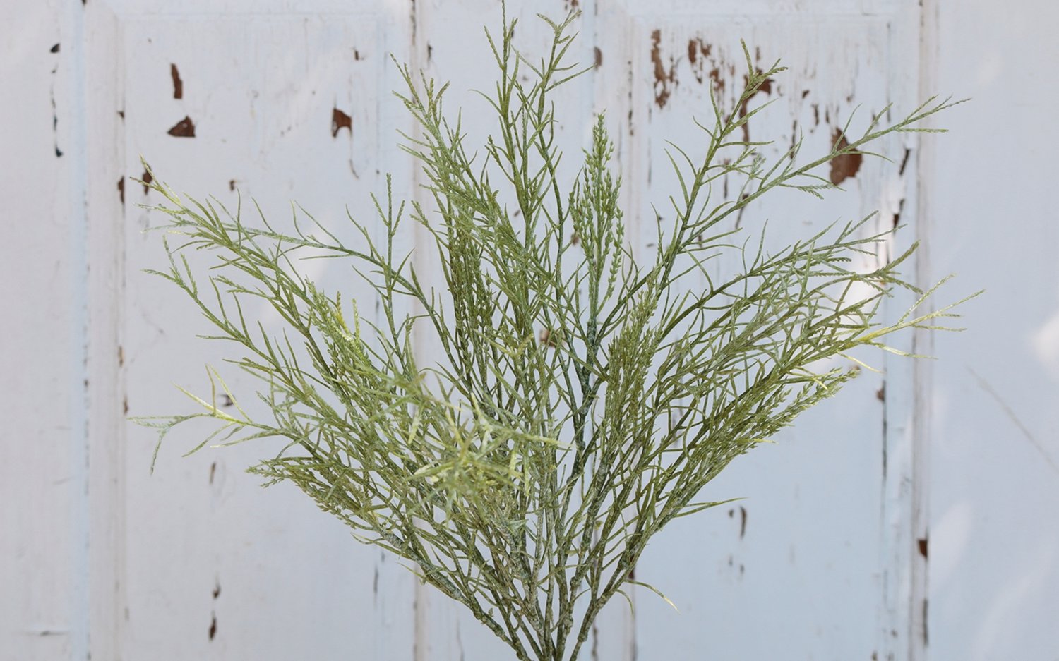Künstlicher Dekozweig, 45 cm, grün-grau Künstlicher Dekozweig, 45 cm, grün-grau