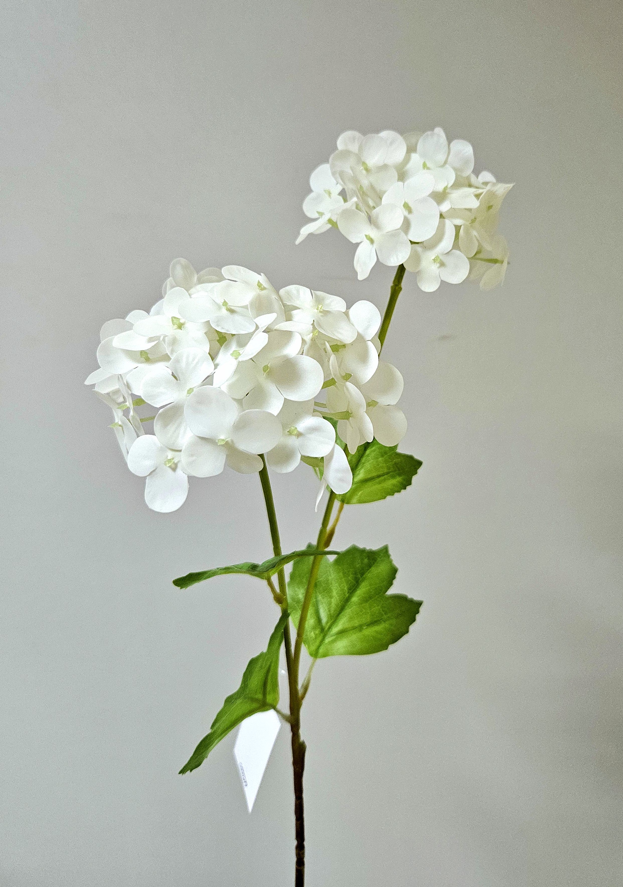 Künstlicher Schneeballzweig, Soft Feel, 63 cm, creme-weiß