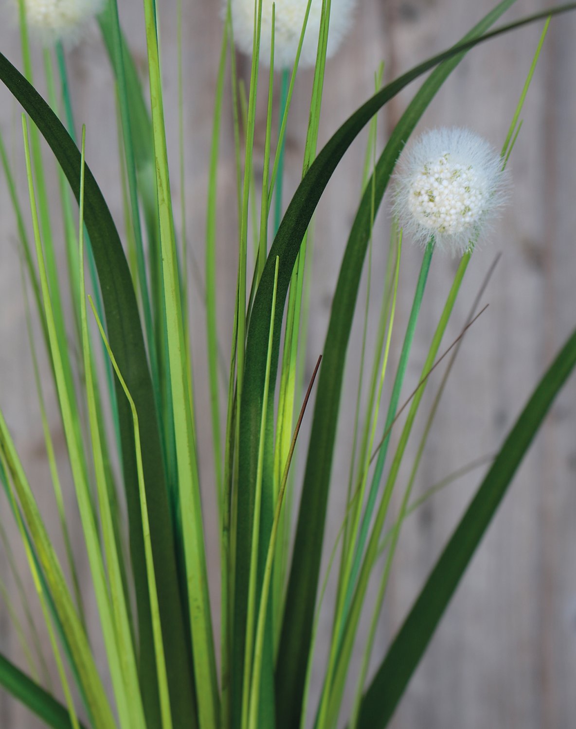 Artificial grass ball, 75 cm, green-white