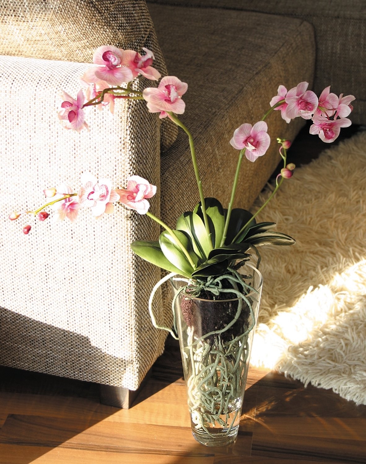 Toyvian Künstliche Orchidee Im Topf – Lebensechte Phalaenopsis, Pflegeleichte Deko Für Zuhause