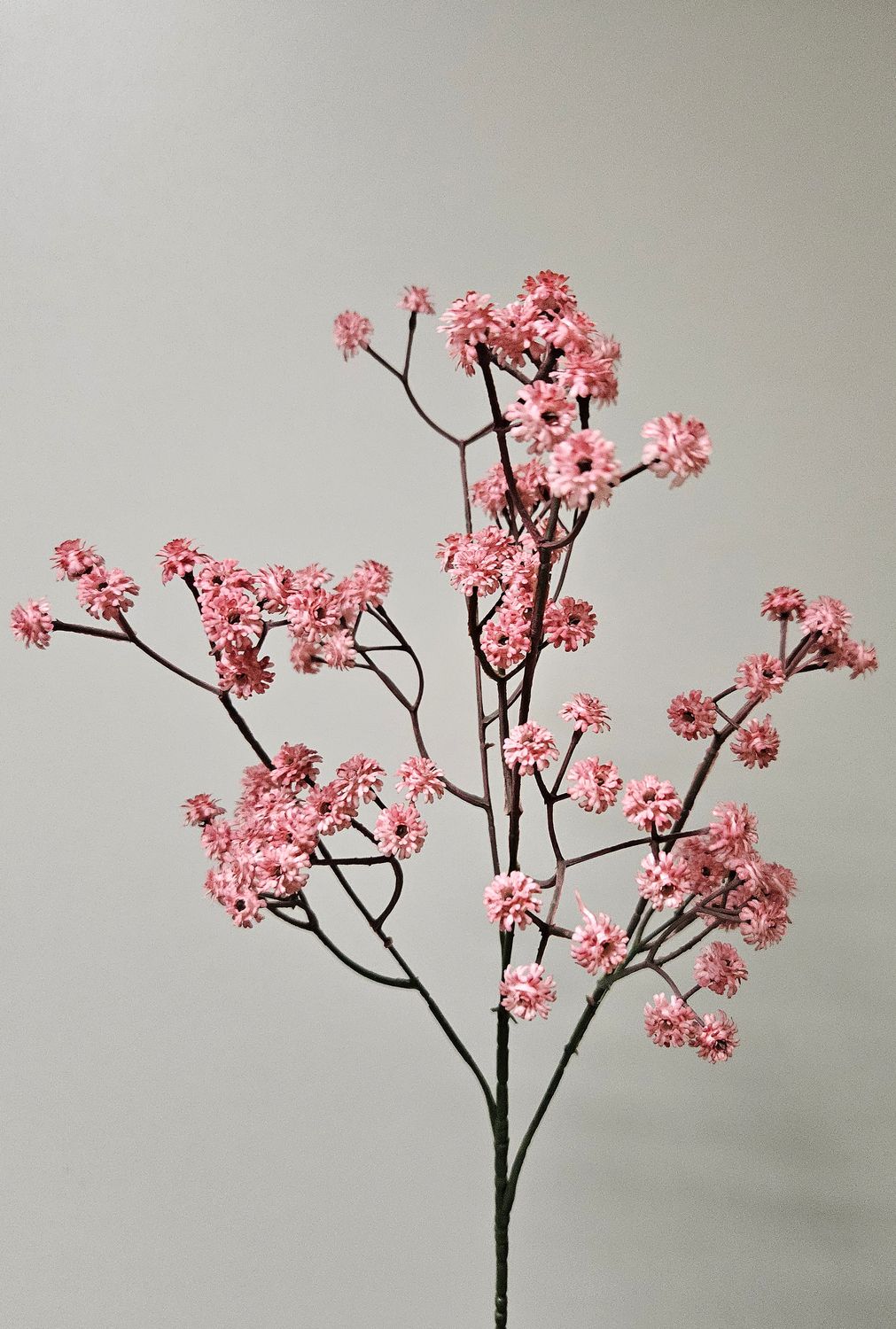 Künstlicher Gypsophiliazweig, 60 cm, Soft Feel, rosa