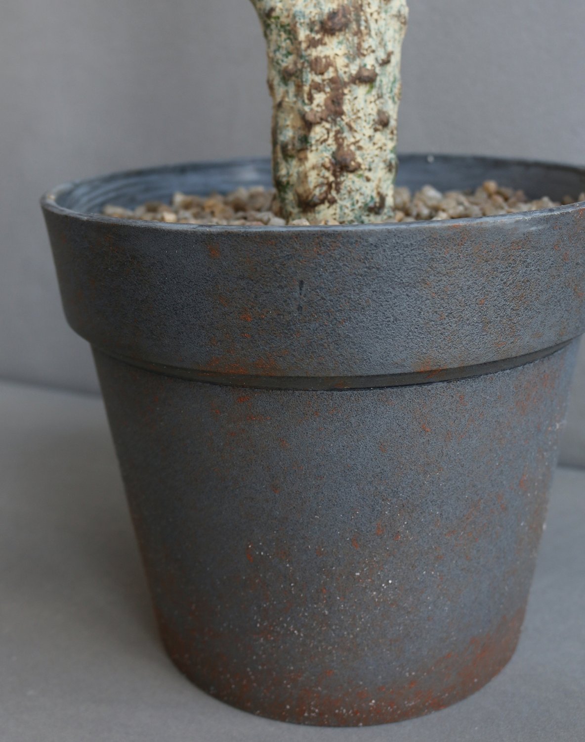 Artificial cactus prickly pear, potted, 130 cm, green