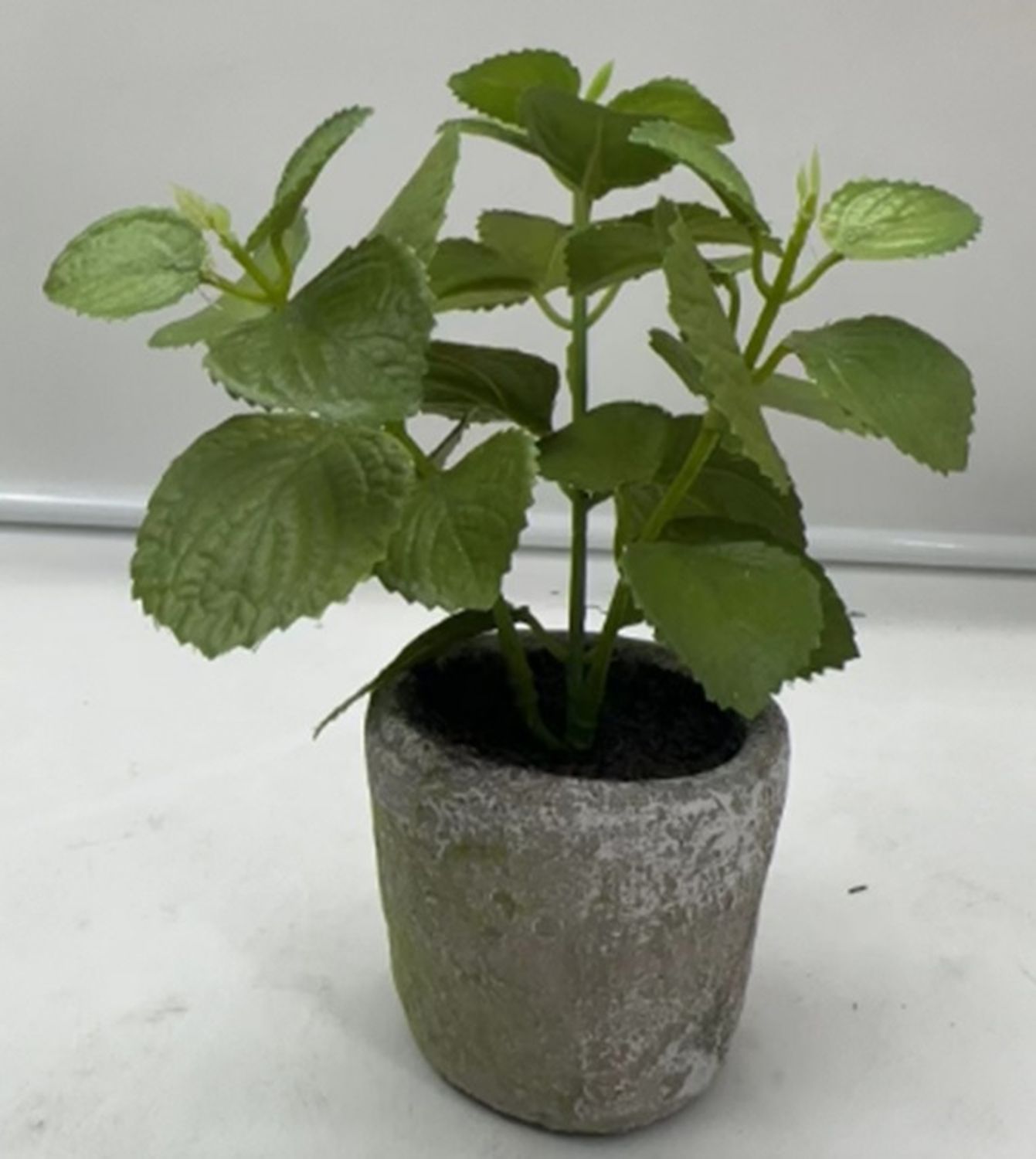 Kunstkräuter Minze, getopft, 26 cm, grün Kunstkräuter Minze, getopft, 26 cm, grün