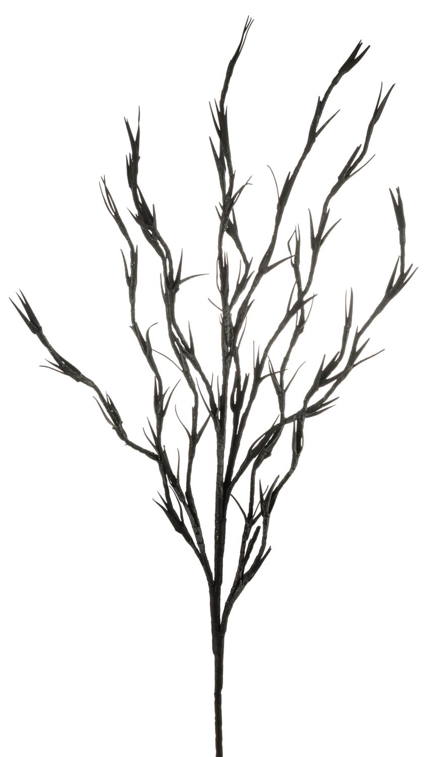 Deko Soft Flower 'Korallenzweig', 115 cm, schwarz