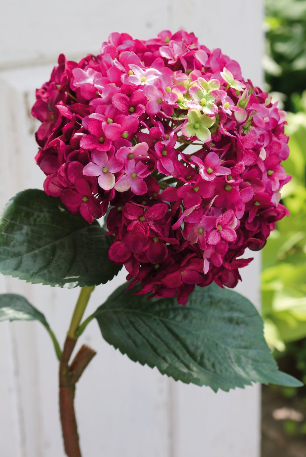 Artificial hortensia, 60 cm, pink