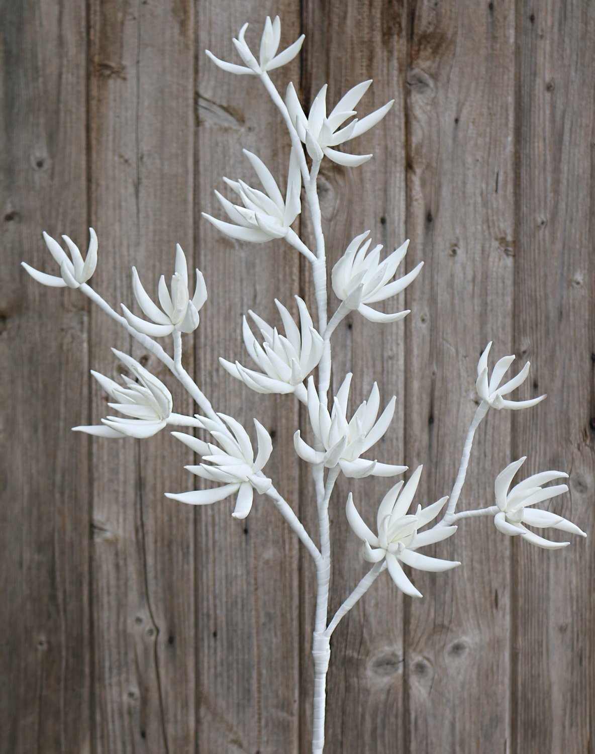 Künstliche Soft flower 'exotic', 110 cm, pur weiß