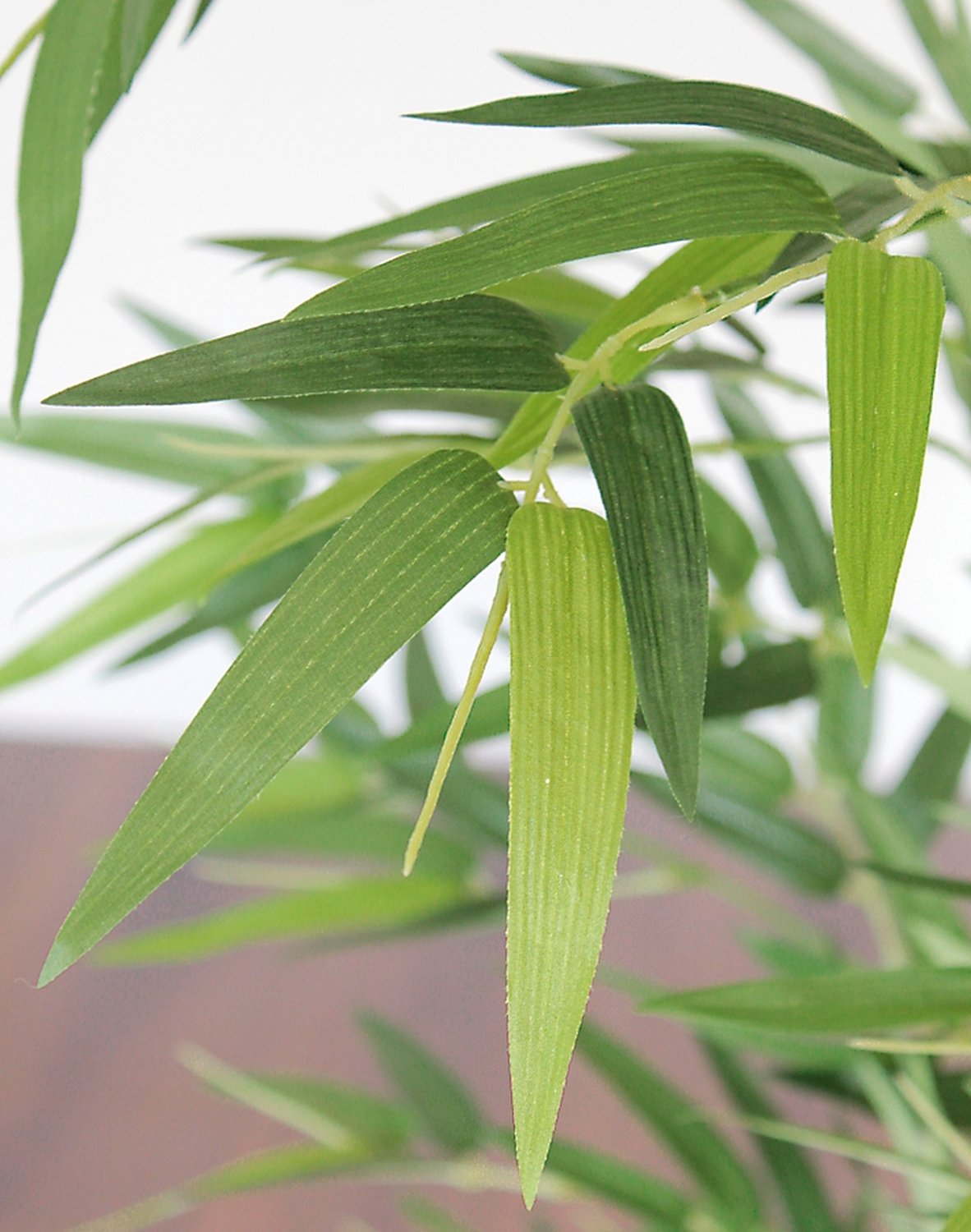 Künstlicher Bambus, getopft, 10-fach, 1040 Blätter, 150 cm, grün