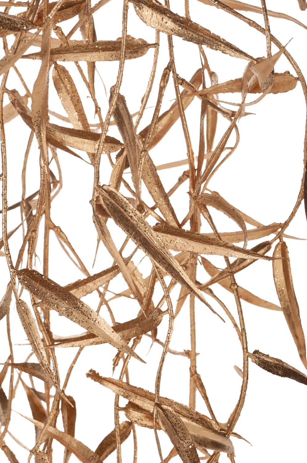 Künstlicher Trauerweiden Zweig, 98 cm, champagner-camelie