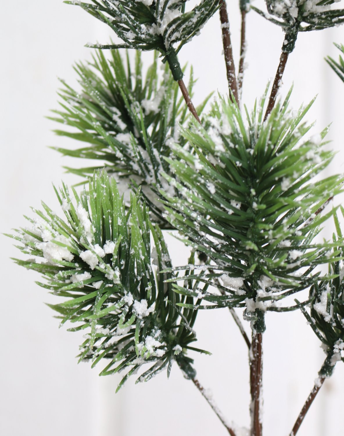 Tannenzweige Echt Mucplants Knstlicher Tannenzweig  64 Cm, Grn Mit  Braunen Zapfen, Kunstpflanze