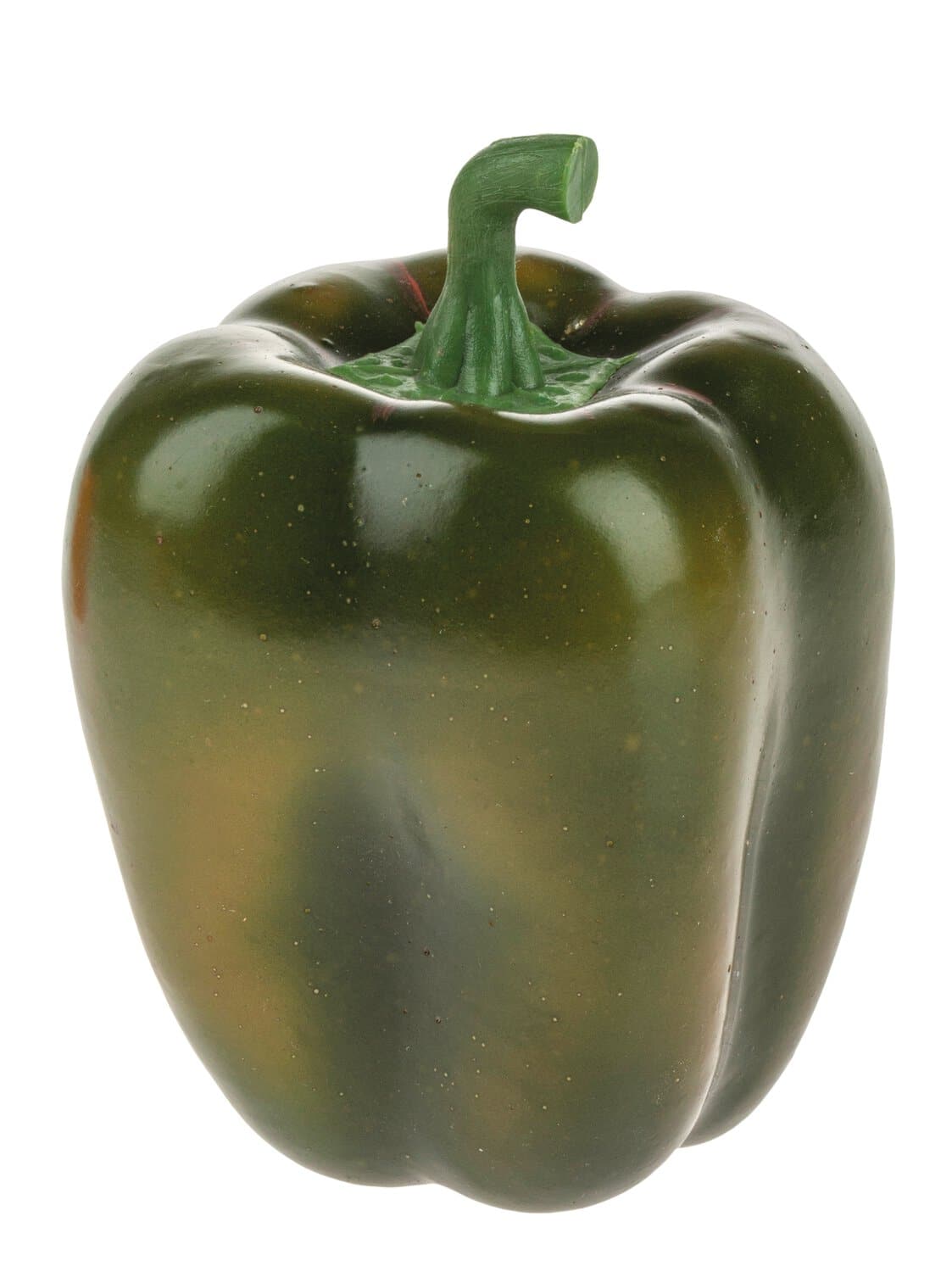 Plastic artificial pepper, 9 cm, green