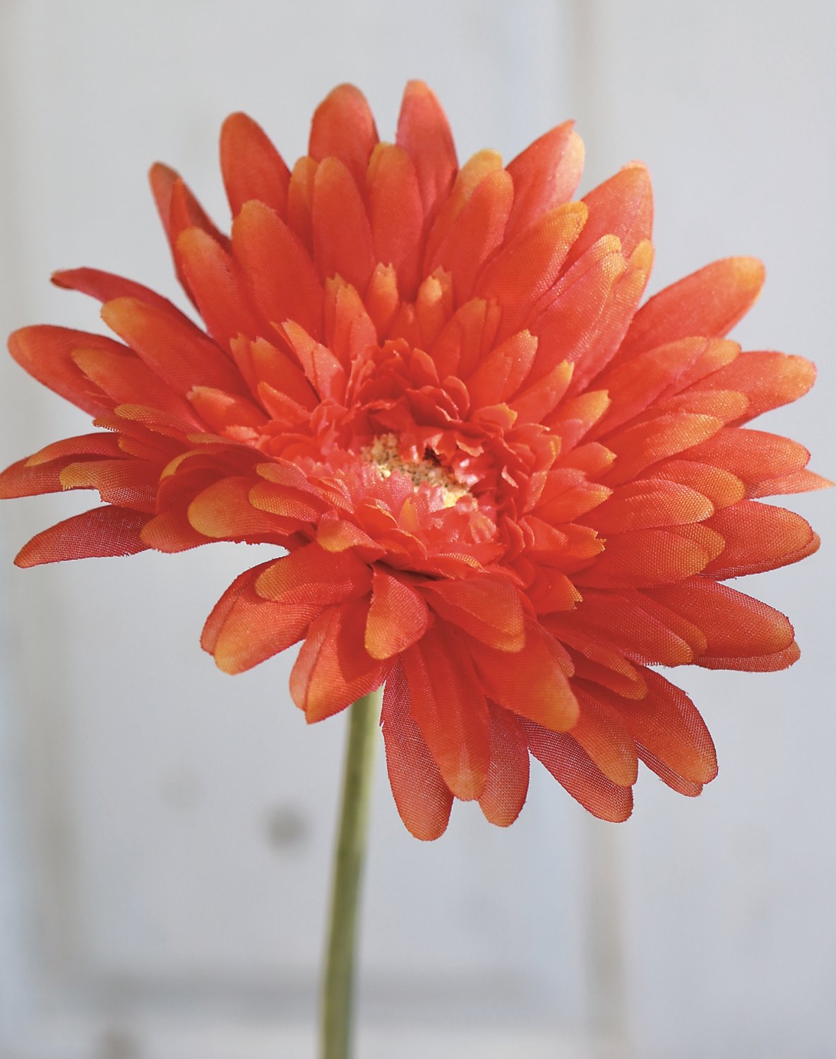 Gerbera artificiale, 55 cm, arancione scuro