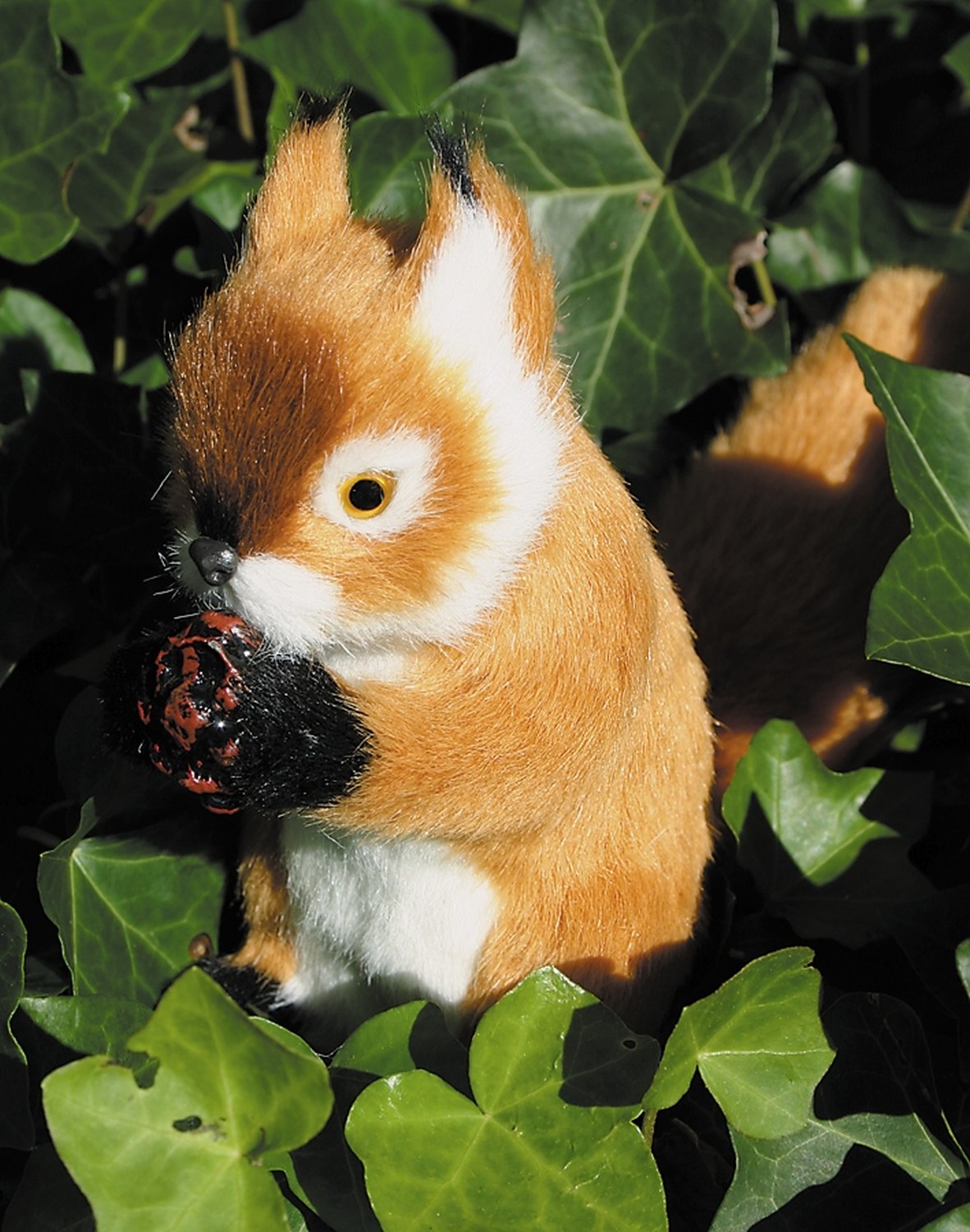 Nature Vibe Tischdekoration – 2 Eichhörnchen Aus Sisal, Ca. 24 Cm, Weiß, Für Weihnachten & Deko