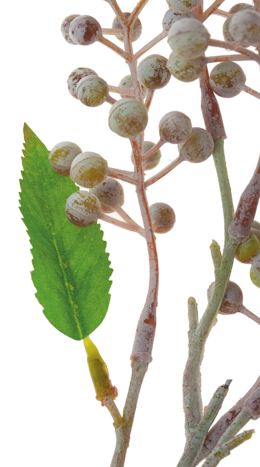 Silk berry branch, 40 cm