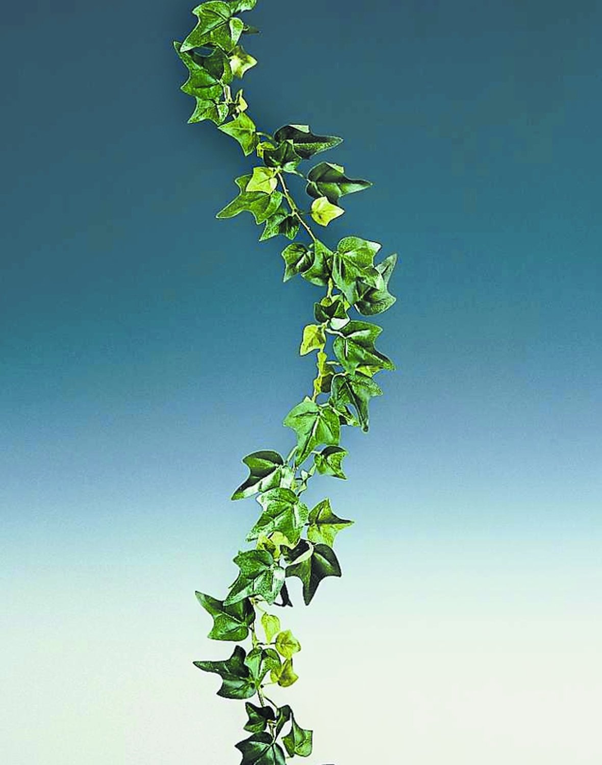 Künstliche Efeugirlande, 176 Blätter, 180 cm, grün