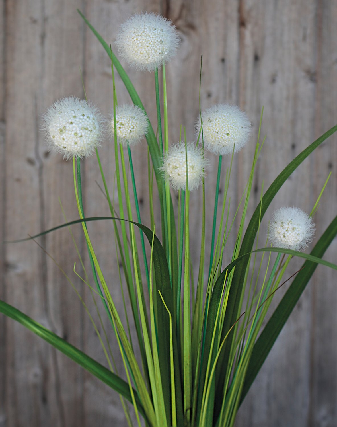 Artificial grass ball, 75 cm, green-white