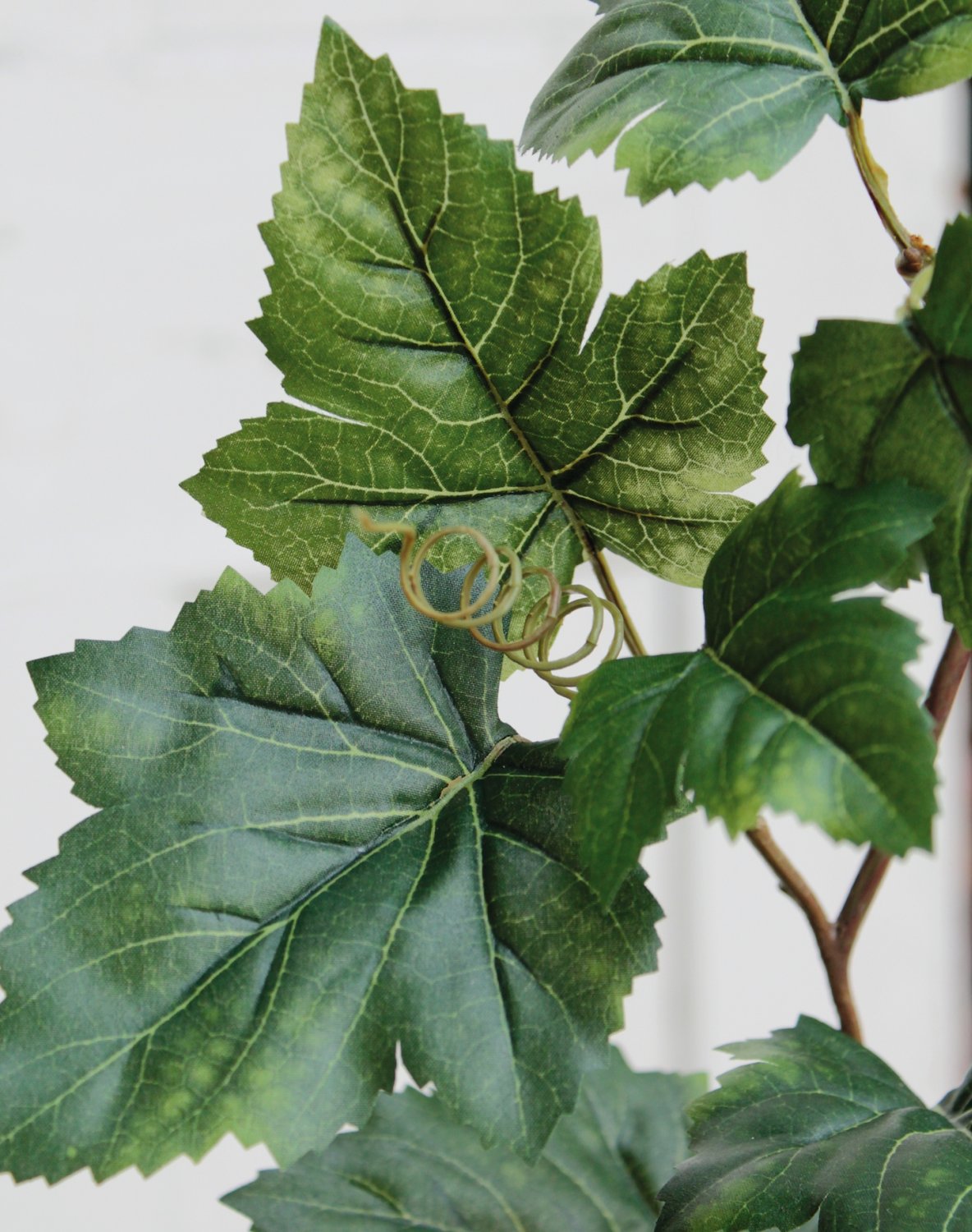 Künstlicher Weinlaub Zweig, 72 cm, grün