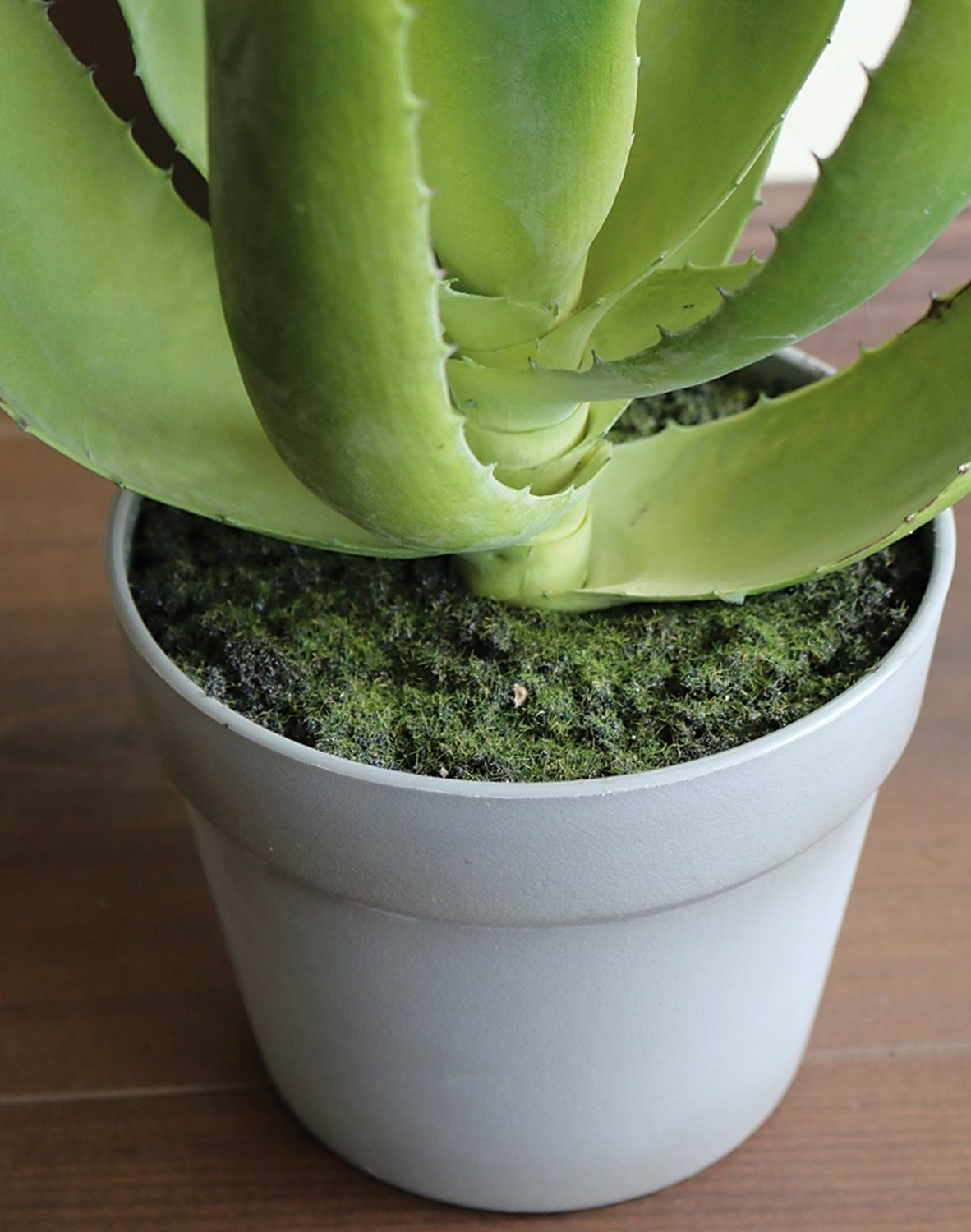 Aloe artificiale in vaso, 50 cm, verde