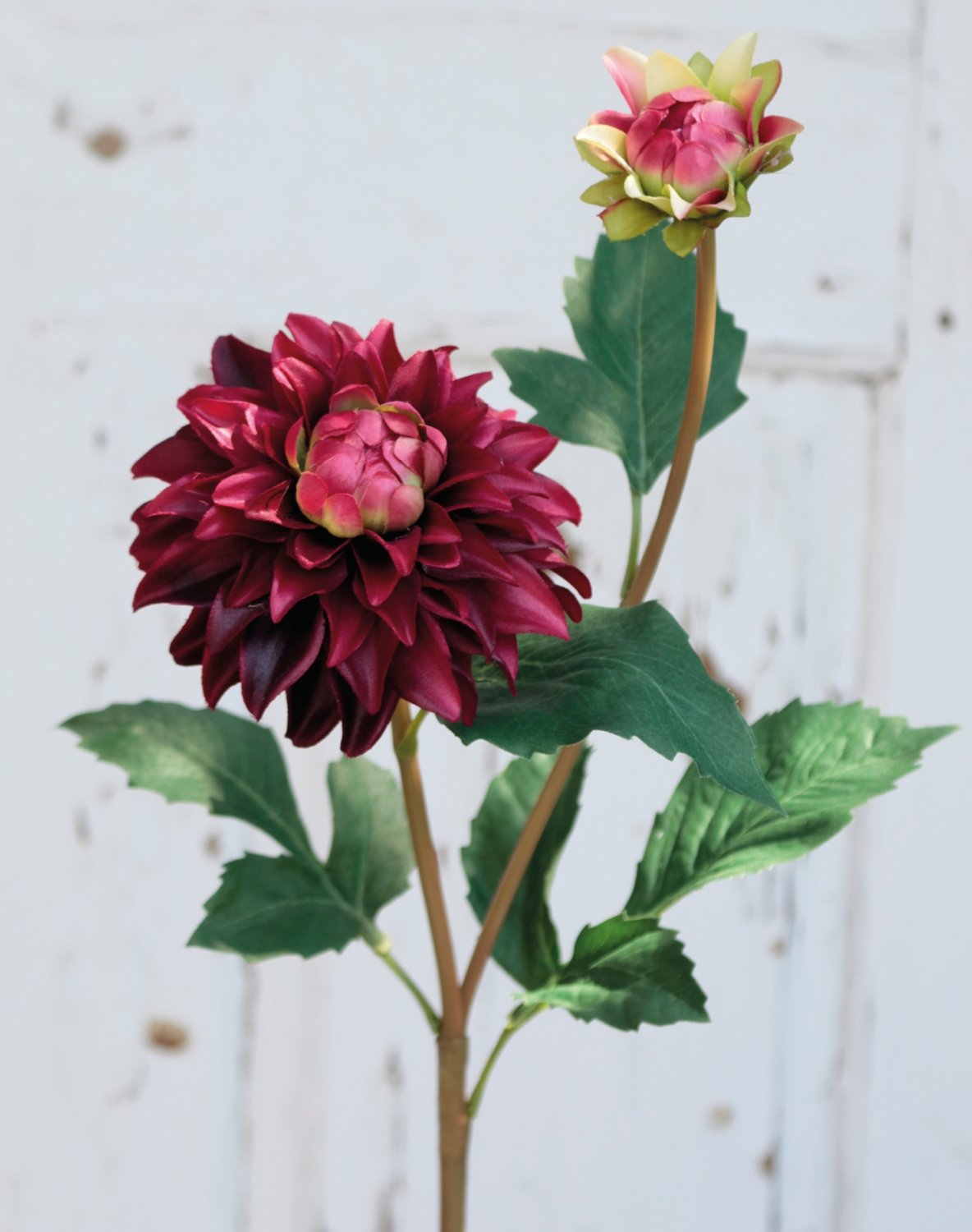 Dalia artificial, 56 cm, violeta antiguo-oscuro Dalia artificial, 56 cm, violeta antiguo-oscuro