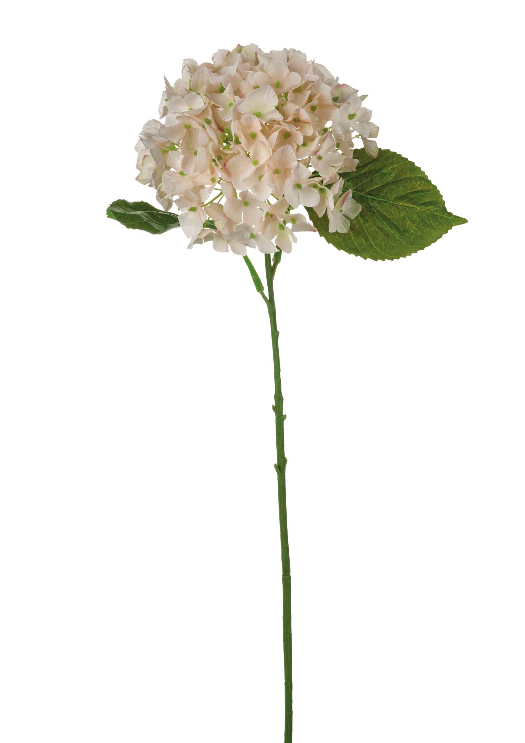 Hydrangea artificial flower, 56 cm, antique light pink