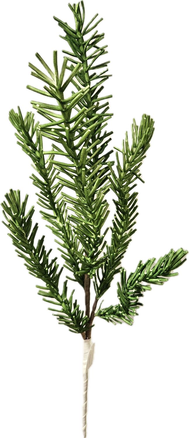 Branche de rosmarin décorative en mousse EVA, 90 cm, vert