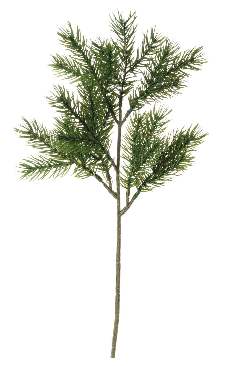 Rama de abeto artificial, 37 cm, verde Rama de abeto artificial, 37 cm, verde