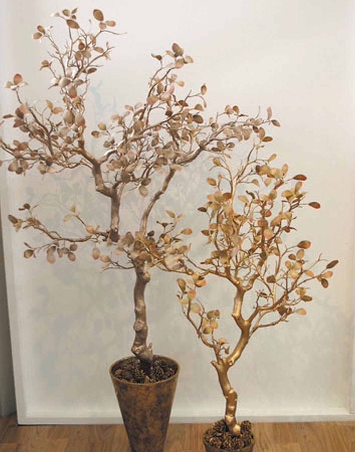 Künstliche Manzanita, getopft, 120 cm, gold