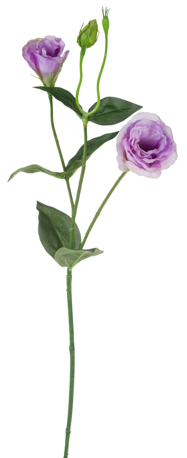 Künstliches Lisianthus, 67 cm, hellviolett