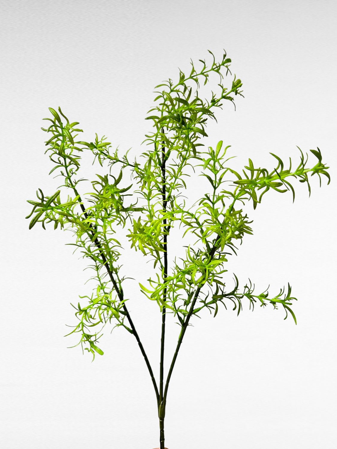 Artificial rosemary branch, 76 cm, green