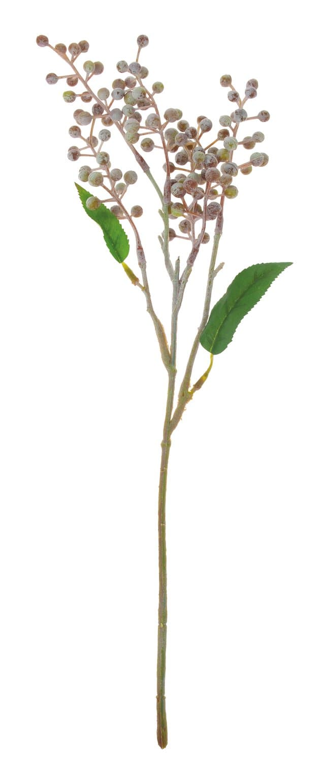 Silk berry branch, 40 cm