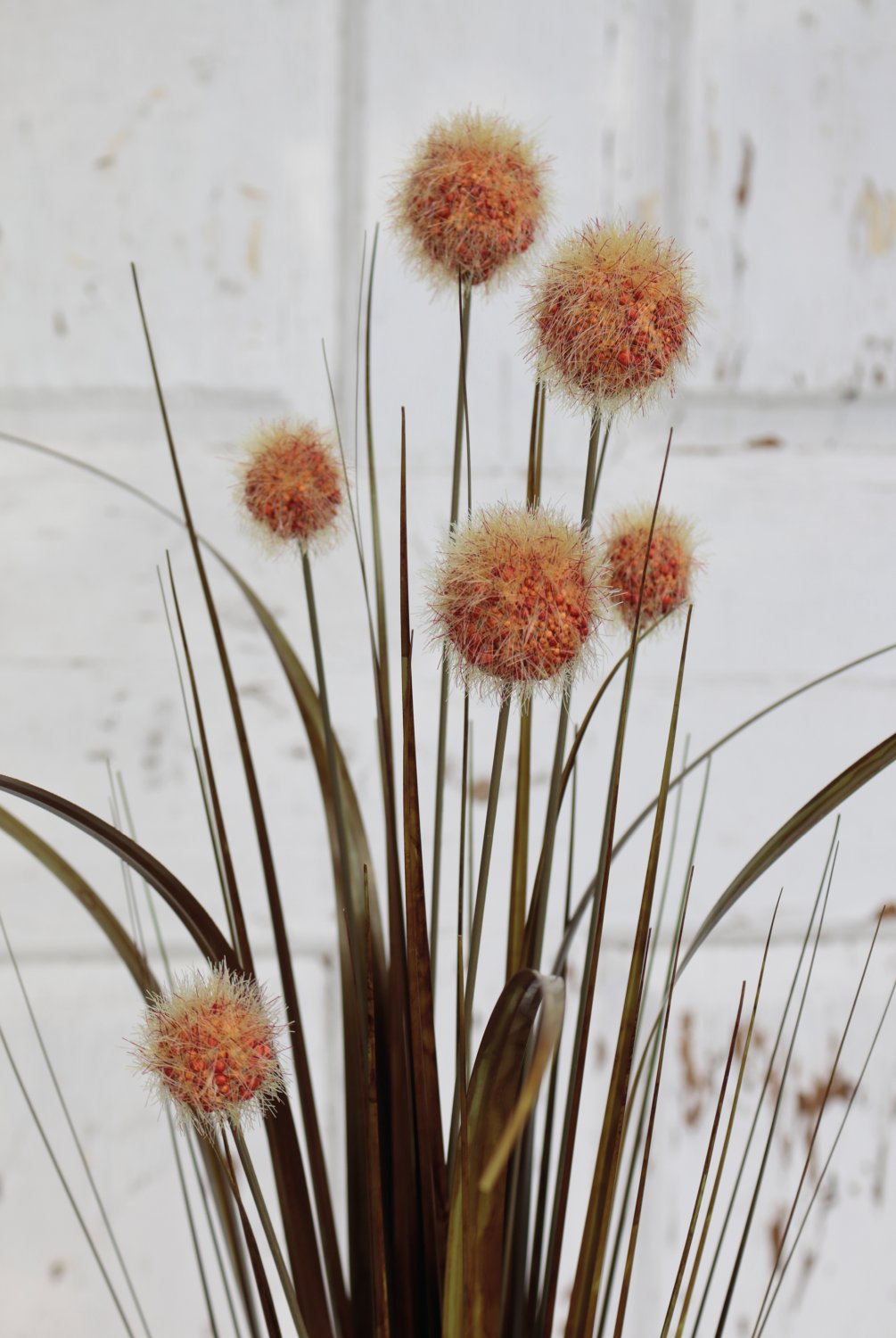 Artificial grass ball, 75 cm, brown-green