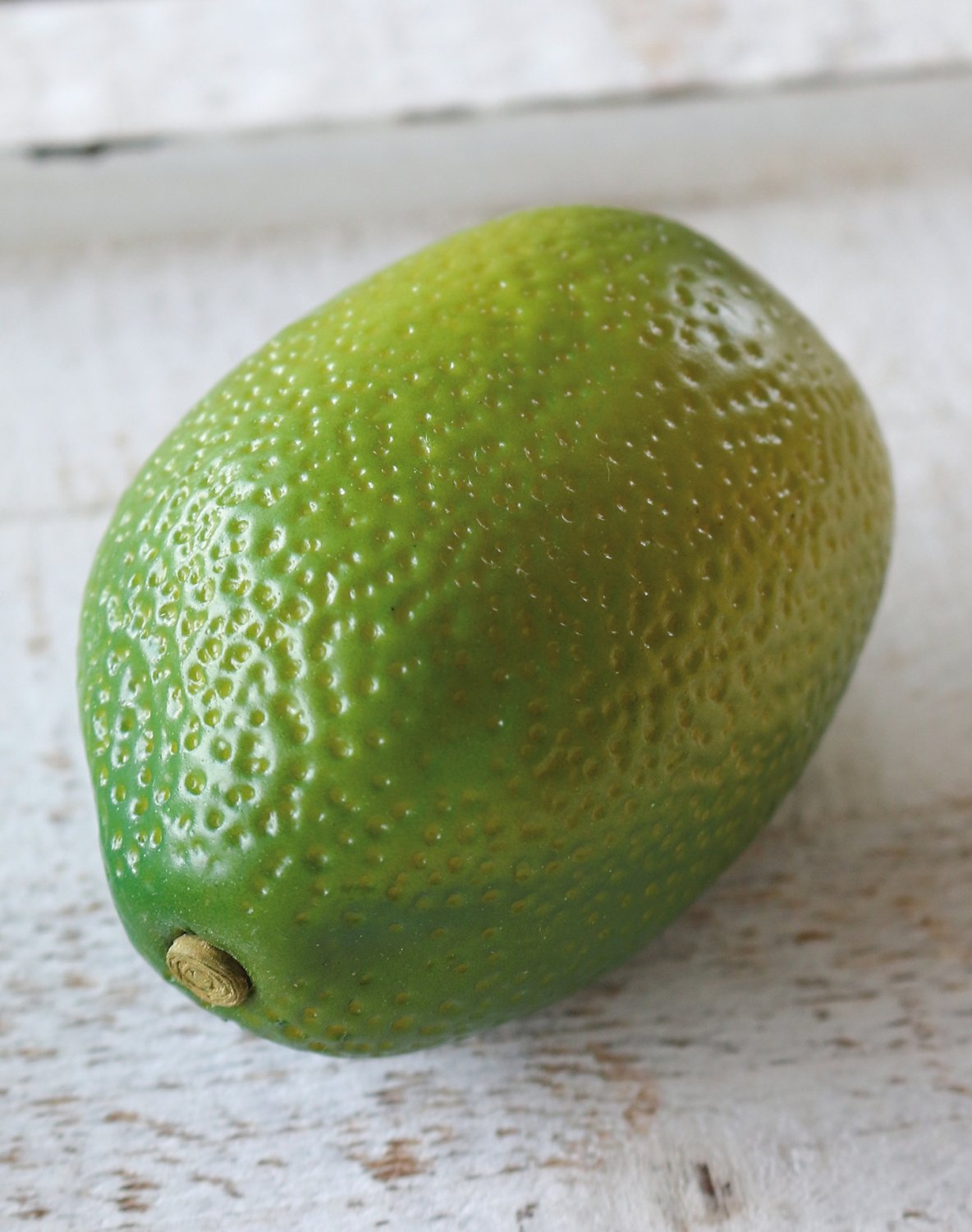Knstliche Limette, 8 x 5 cm, grn