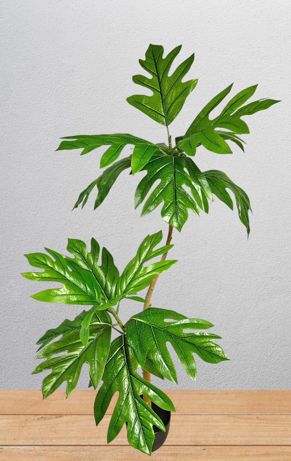 Albero di limone artificiale, 210cm, in vaso, verde