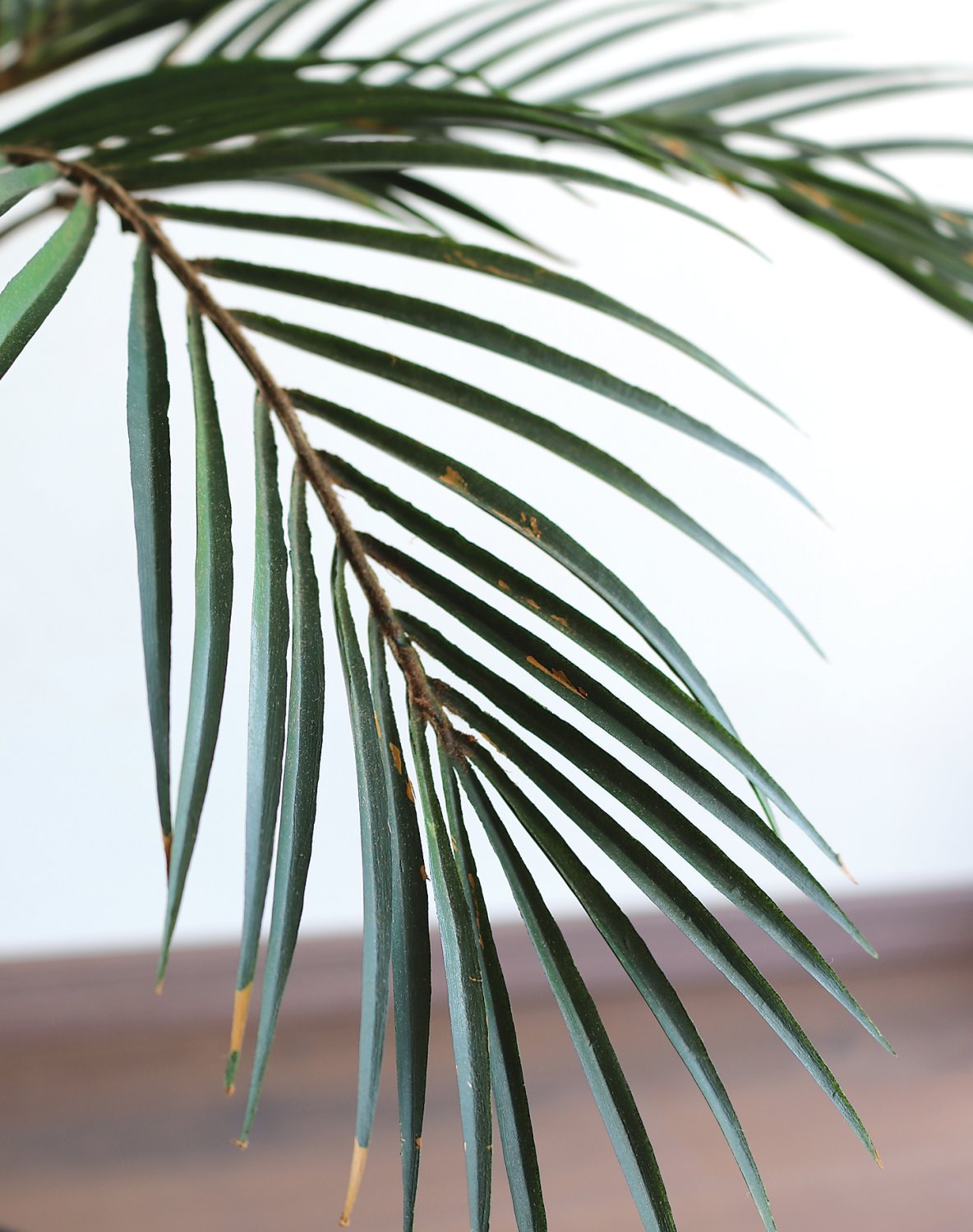 Faux palm tree, potted, 90 cm, green