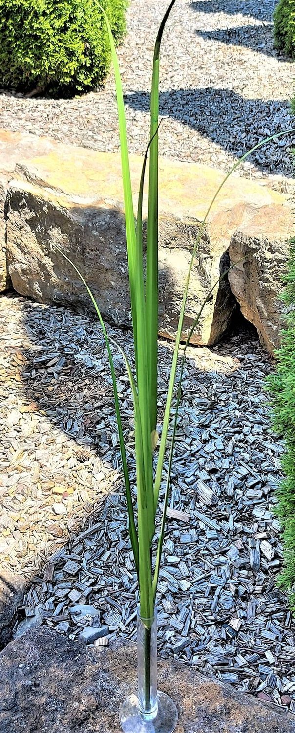 Artificial grass branch, 115 cm, green