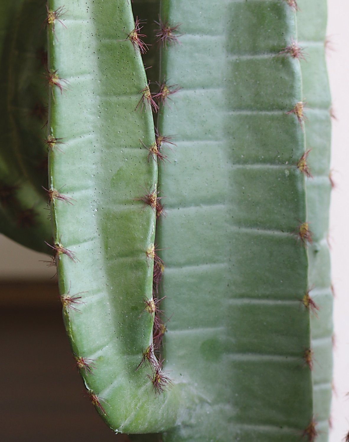 Artificial column cactus, potted, 114 cm, green