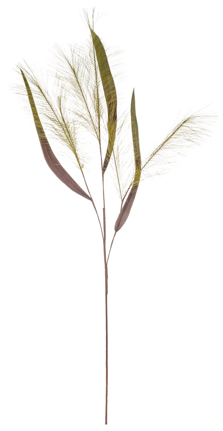 Deko Soft flower 'Schilfgras', 110 cm, grün