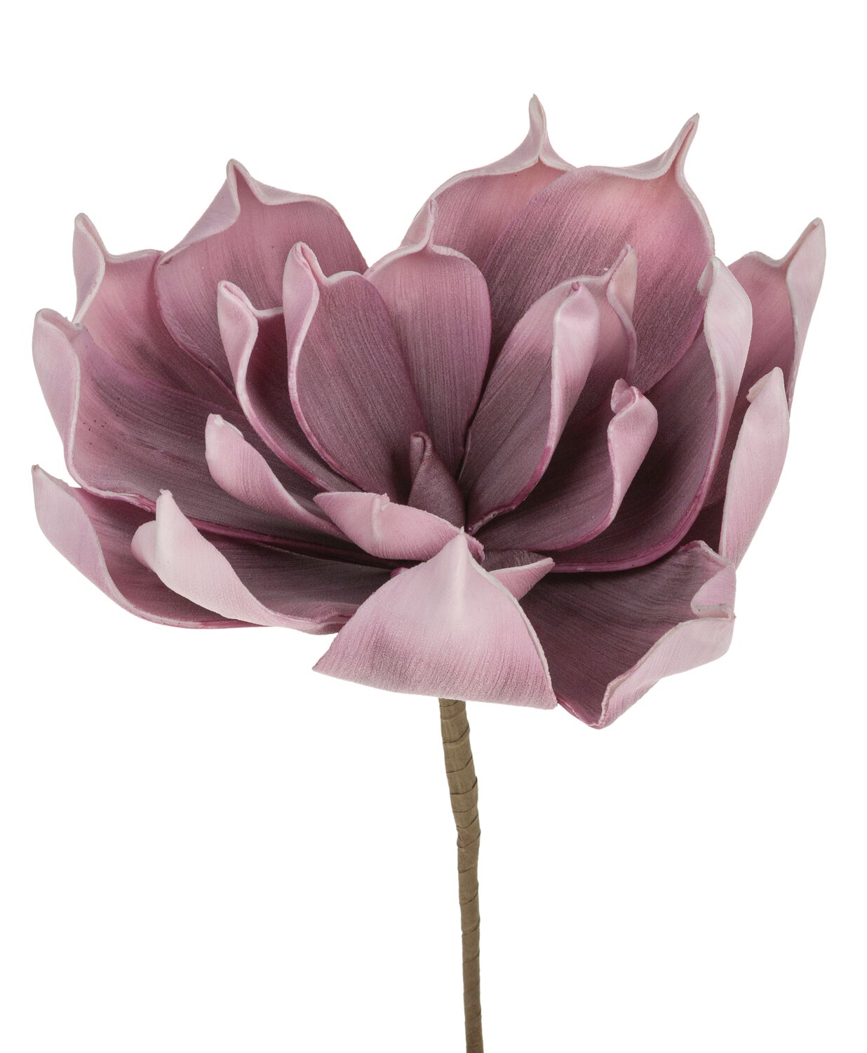 Deko Soft flower 'Aloe', 30 cm, antik-rosa