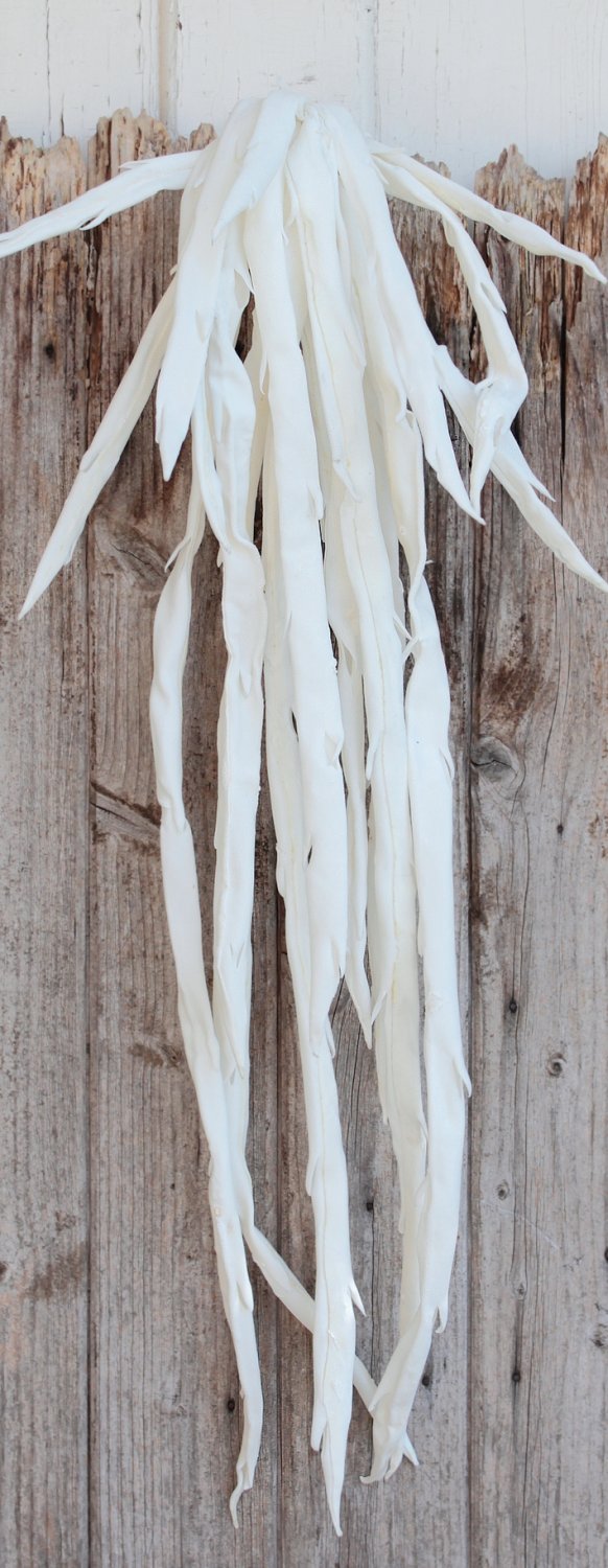 Fiore artificiale Soft 'Cespuglio decorativo', 85 cm, bianco puro