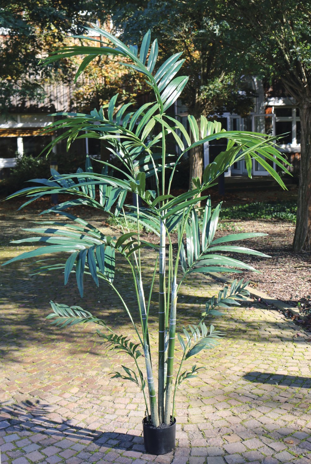 Künstliche Kentia-Palme, getopft, 210 cm, grün