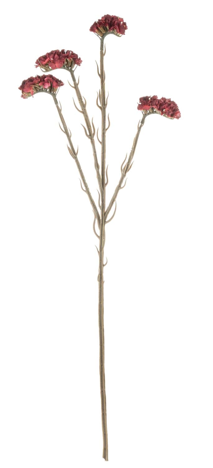 Künstliche Statice Blume "Vintage", 64 cm, burgunderrot