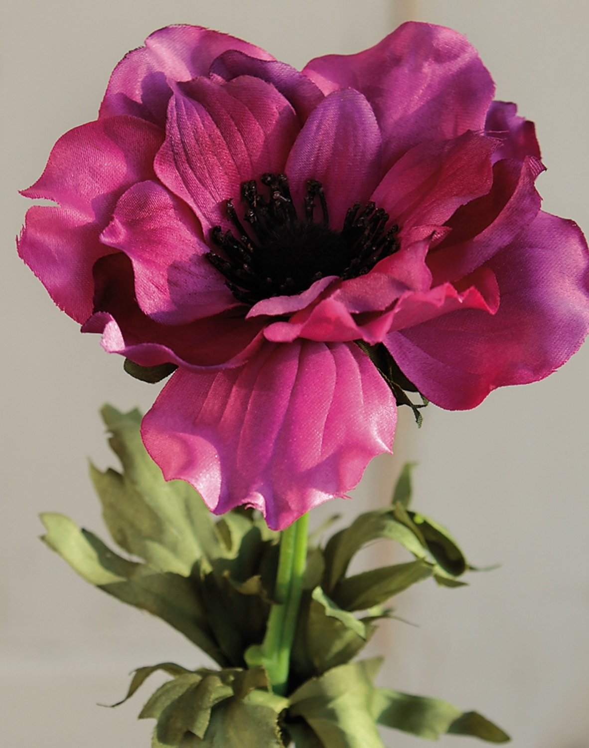 Künstliche Anemone, 35 cm, cerise