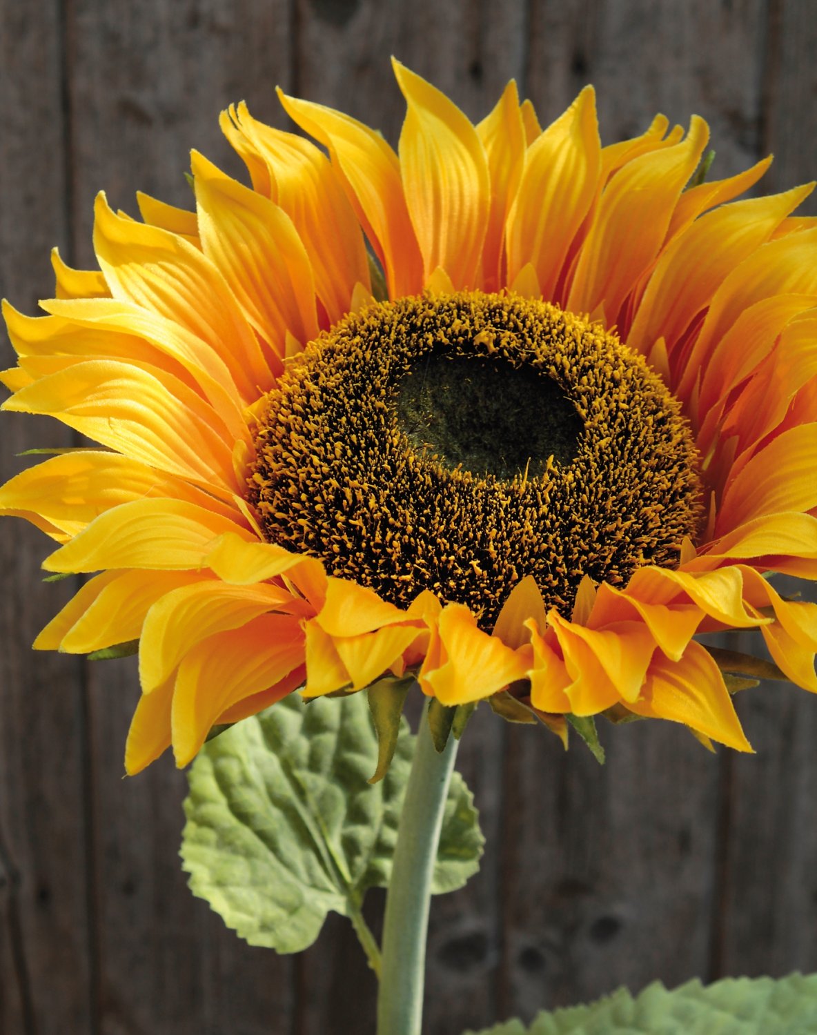 Künstliche Sonnenblume, 100 cm, gelb