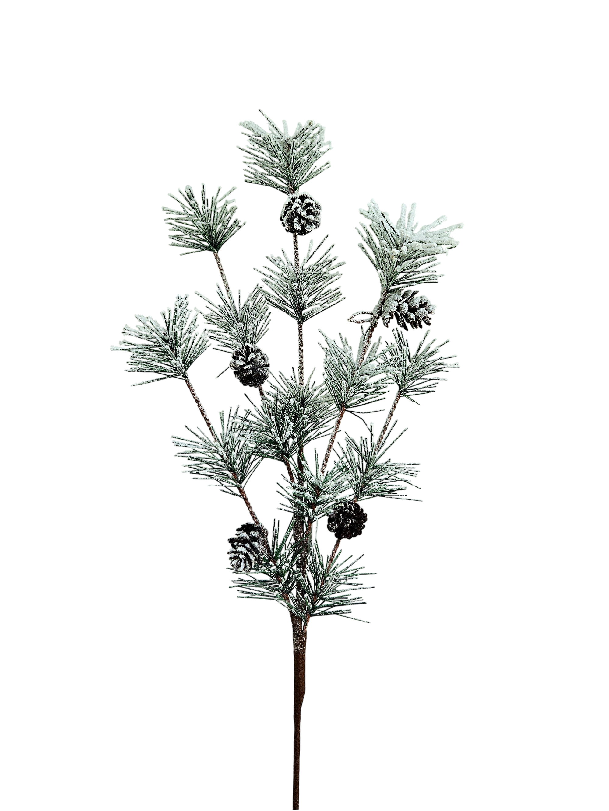 Artificial pine stem, 93cm, green