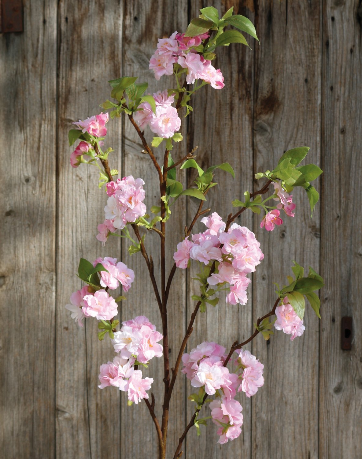 Artificial cherry blossom branch, 130 cm, light pink